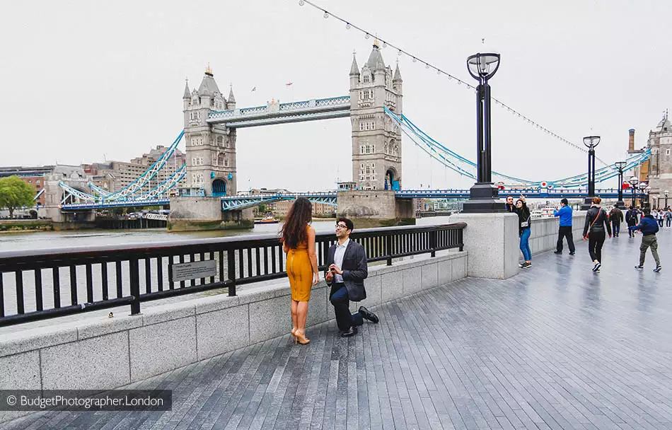Will you marry me at Tower Bridge