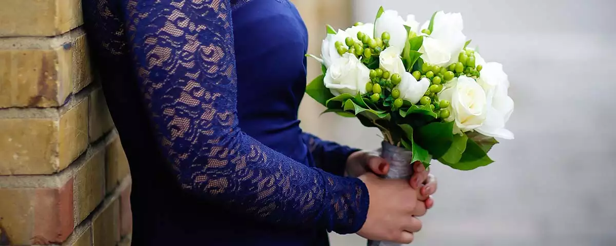 Bride With Flowers